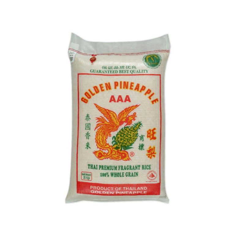 Golden Eagle brand Thai Hom Mali Rice (AAA 25KG) - Siriwan Foods ...